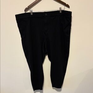 torrid Black Stretch Capri Joggers